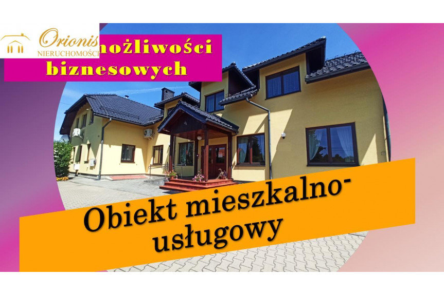 wodzisławski, Wodzisław Śląski, Kokoszyce, Obiekt mieszkalno-usługowy na południu Polski